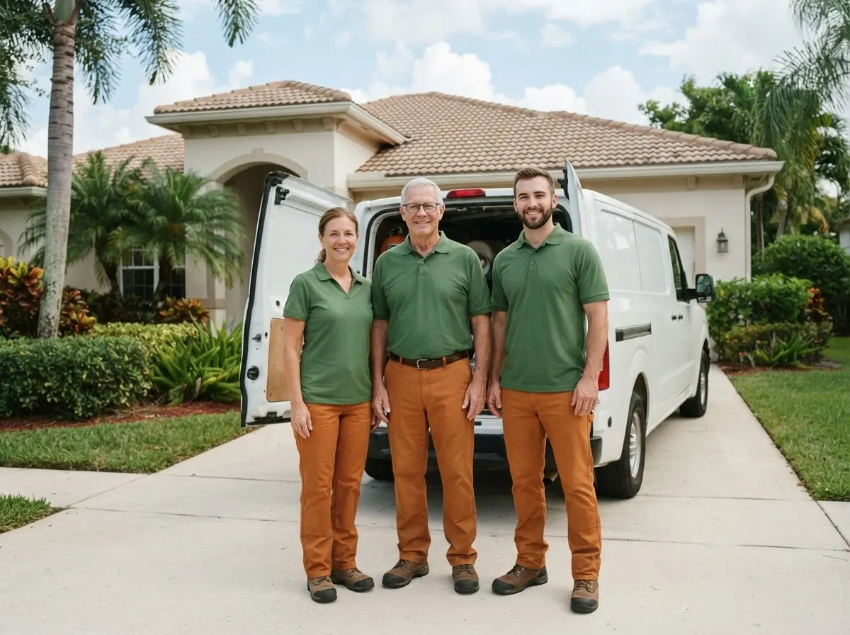 Frontier House Pest Control pest control service team in West Palm Beach, FL